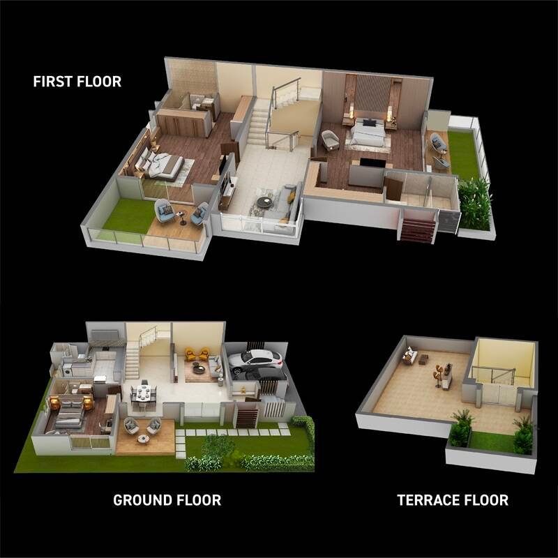 Purva Sparkling Springs Villas in Bannerghatta Road